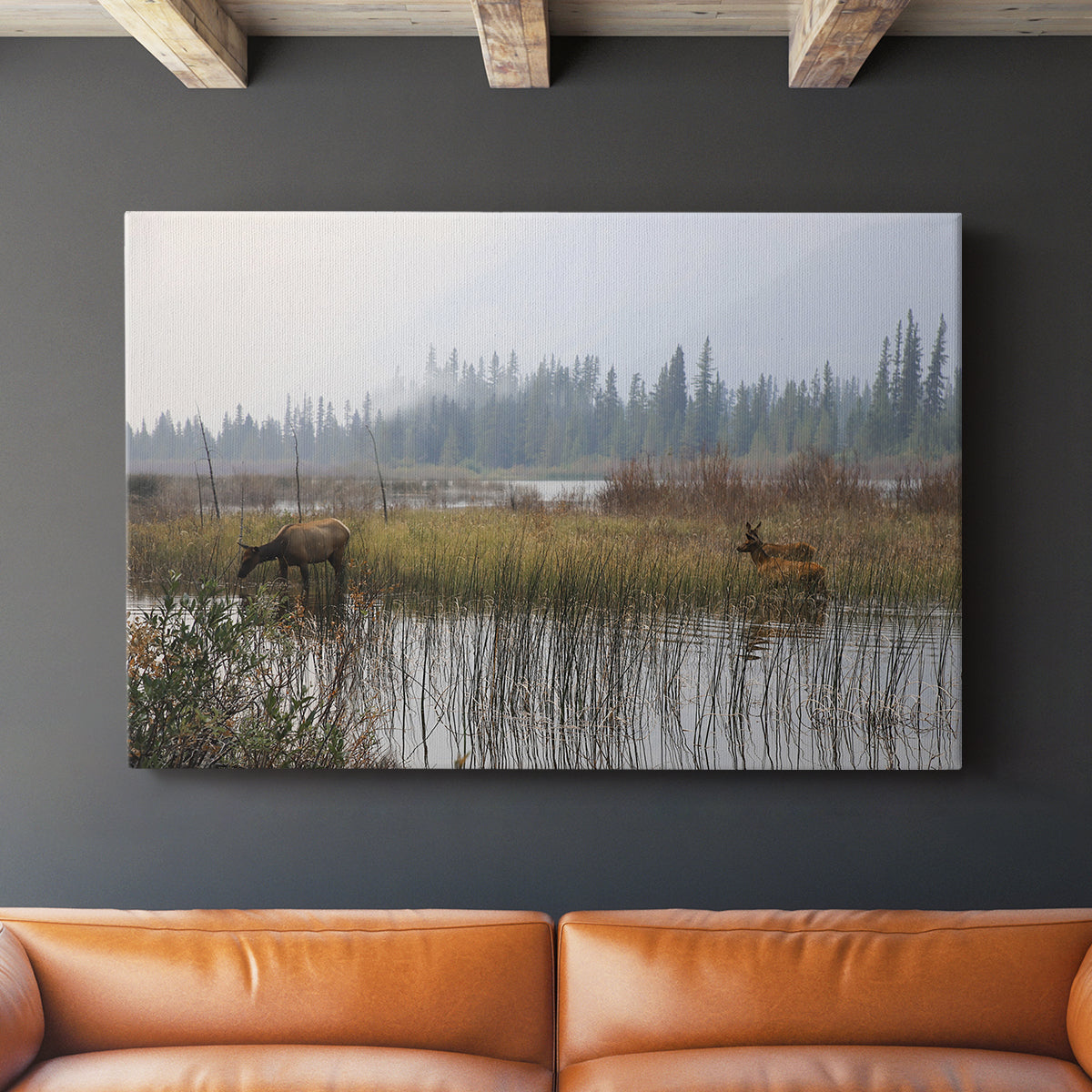 Out with the Twins - Canvas Art Print