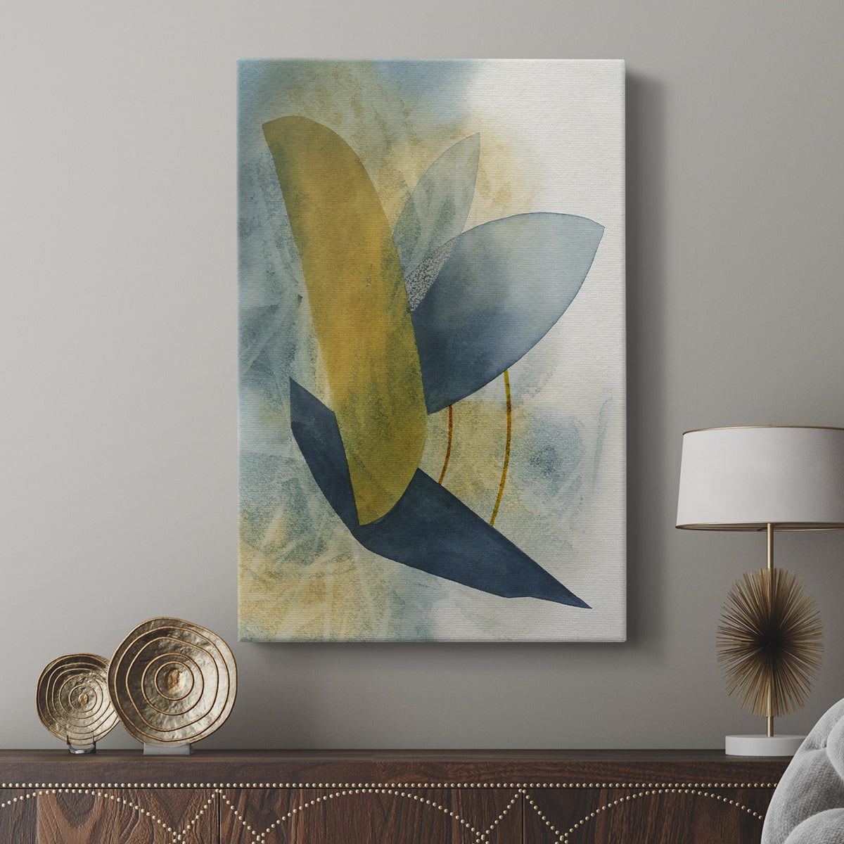 Solar Shapes I - Canvas Art Print