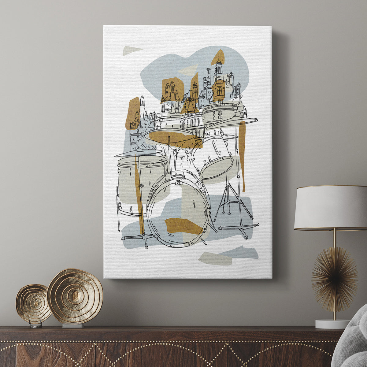 Rehearsal IV - Canvas Art Print