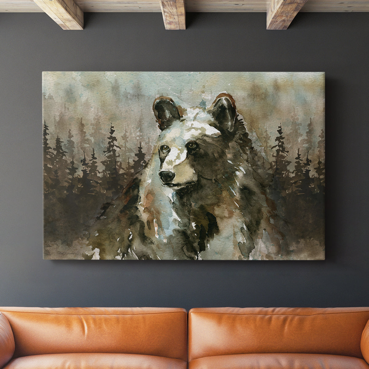 Lodge Twilight II - Canvas Art Print