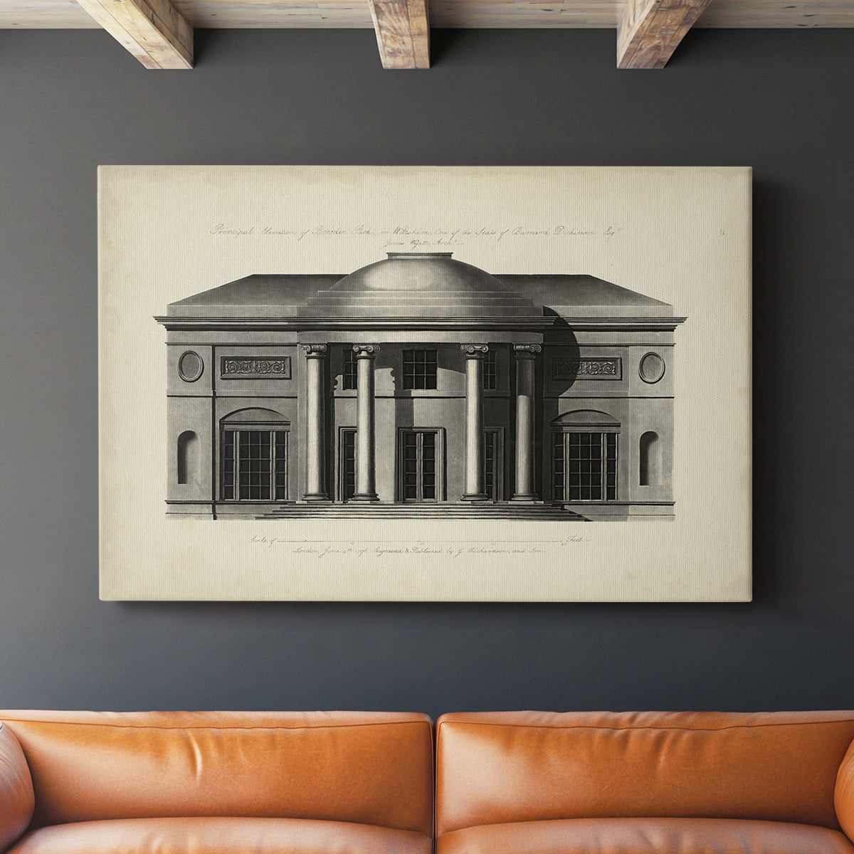 Richardson Architecture III - Canvas Art Print