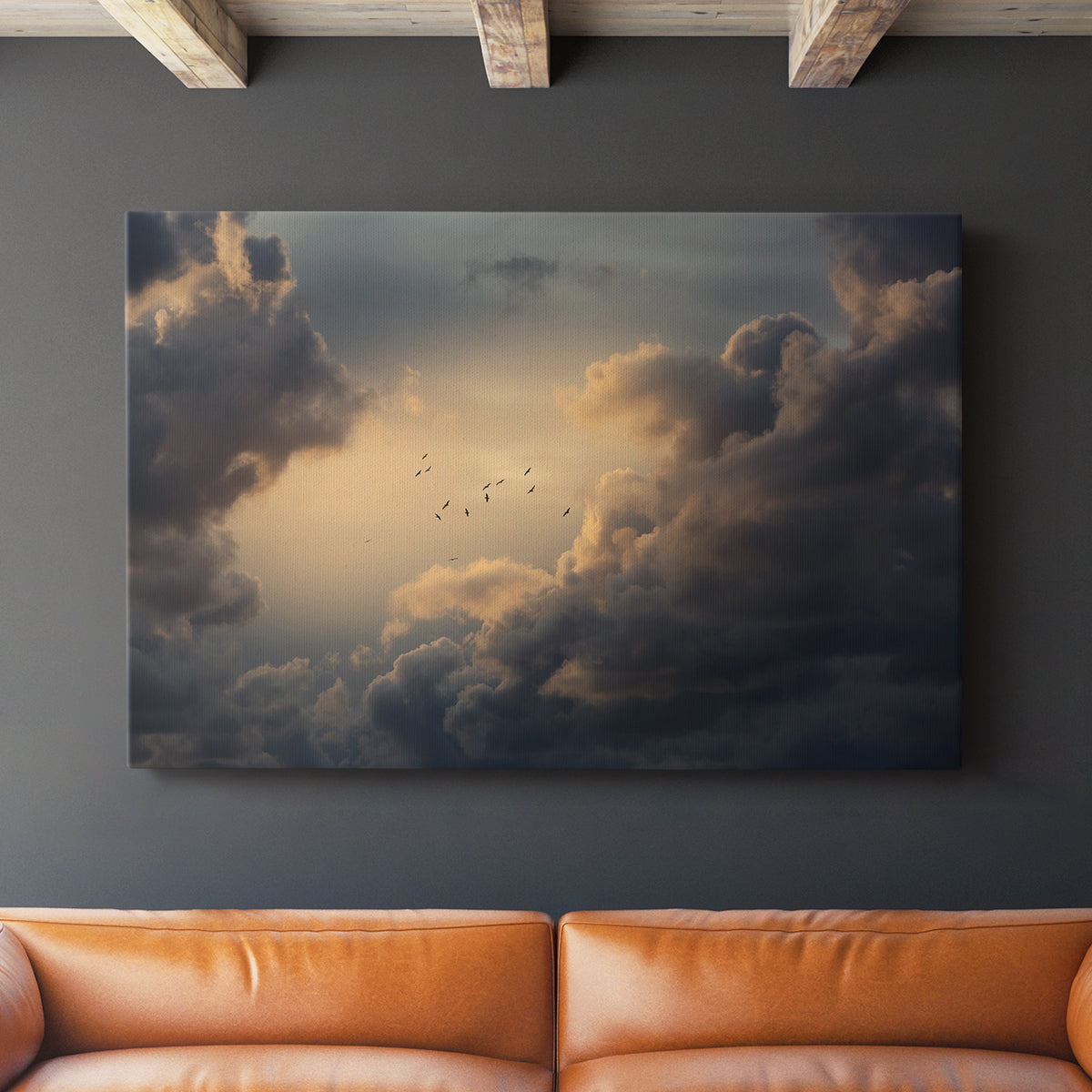 Soaring High Above - Canvas Art Print