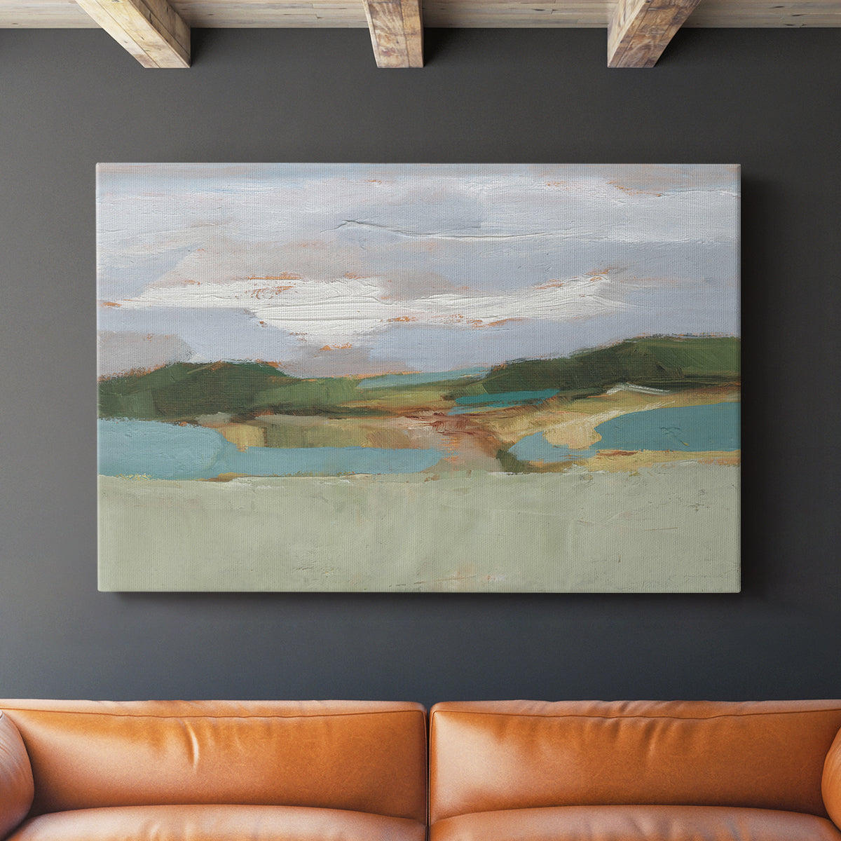 High Noon Vista Study II - Canvas Art Print