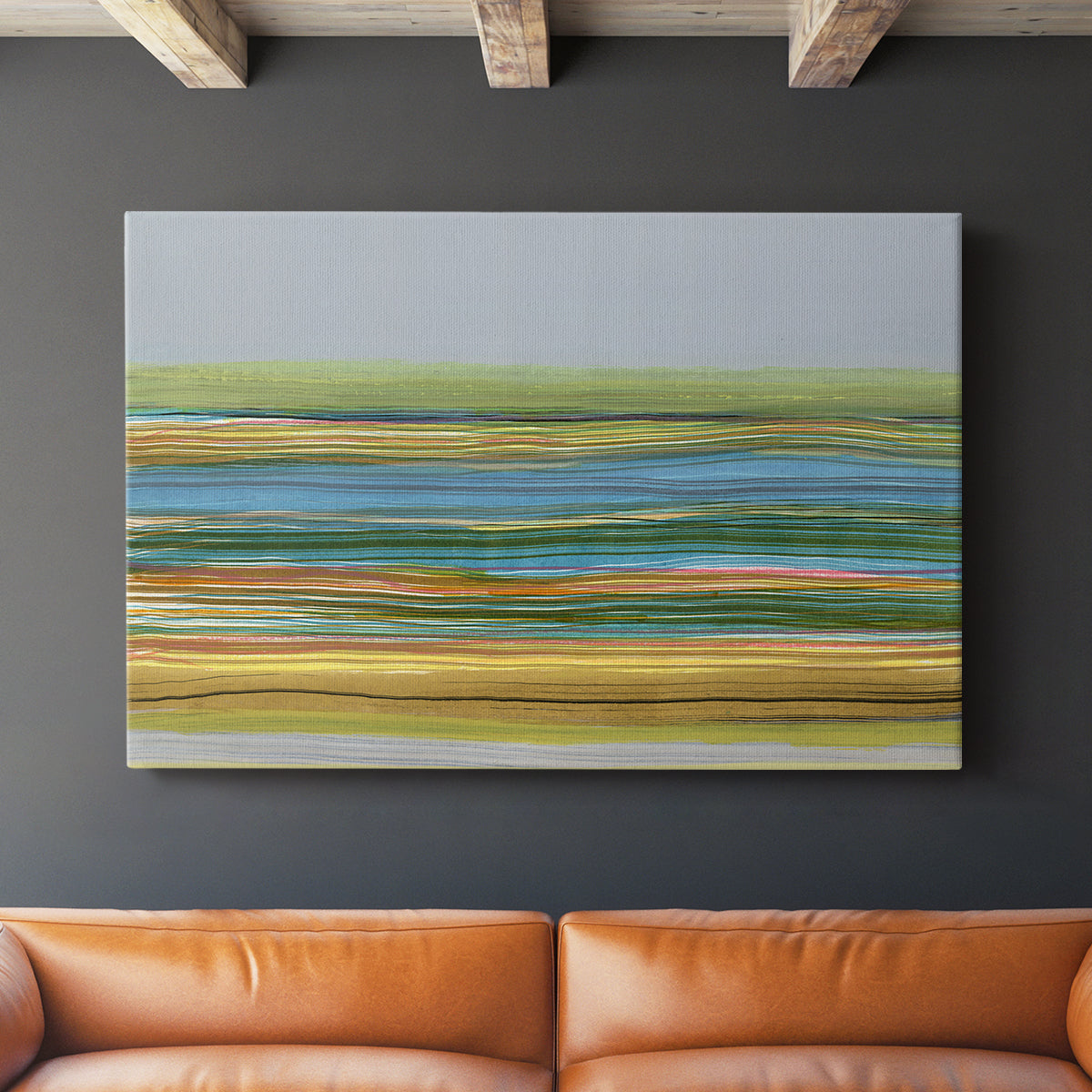 Parallel Striae II - Canvas Art Print