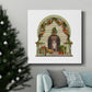 Christmas Des - Christmas Kennel-Premium Gallery Wrapped Canvas - Ready to Hang