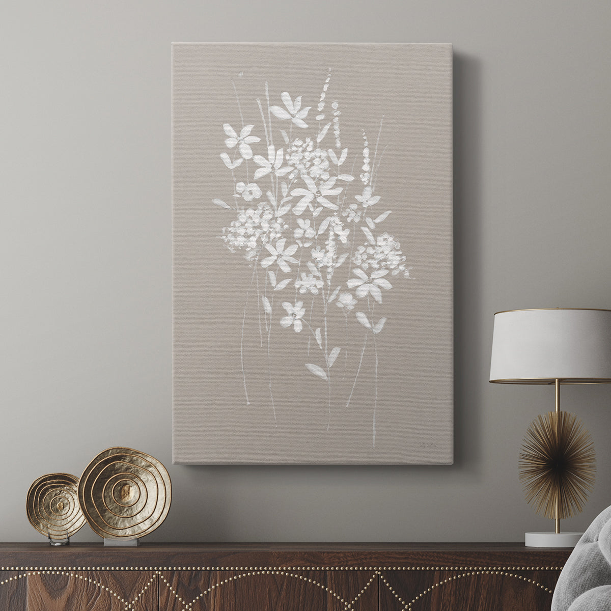 Delicate Botanicals I - Canvas Art Print