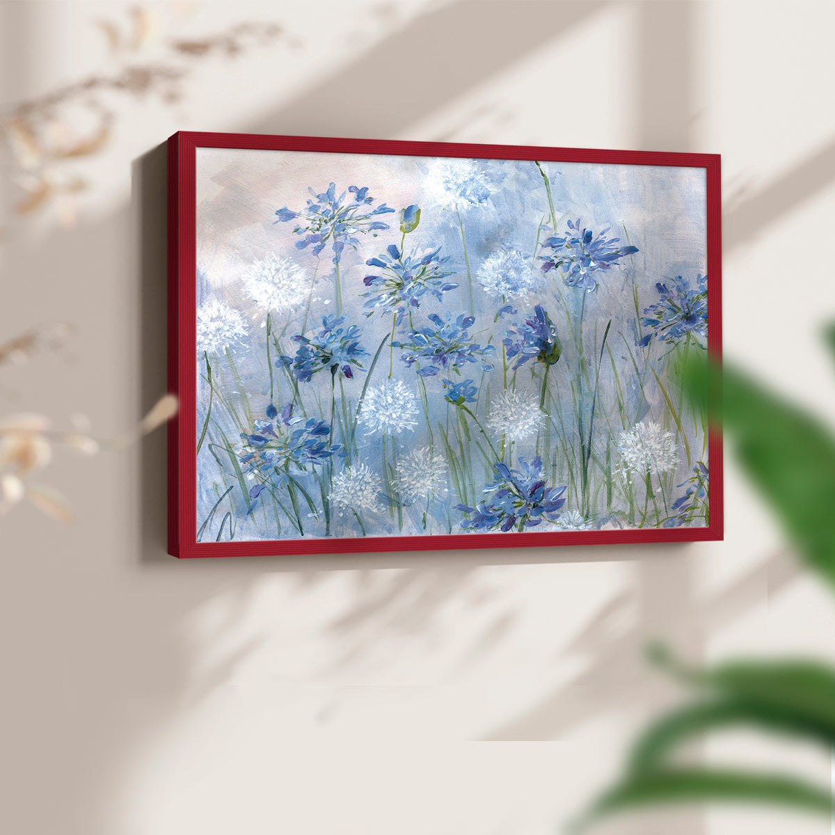 44430,flowers,art,blue,white,painting,framed artwork,nature,field,floral,decor,serene,canvas,landscape,home,interior,decoration,botanical,garden,spring,summer,colorful,creative,acrylic,blooming,fresh,petals,green,texture,beauty,arrangement,outdoor,delicate,lively,impressionistic,composition,peaceful,cheerful,modern art,design,Re-stickable,Animals