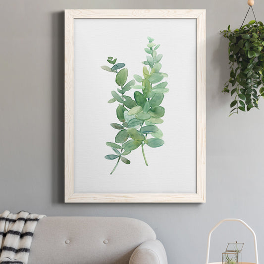 Eucalyptus I - Premium Canvas Framed in Barnwood - Ready to Hang