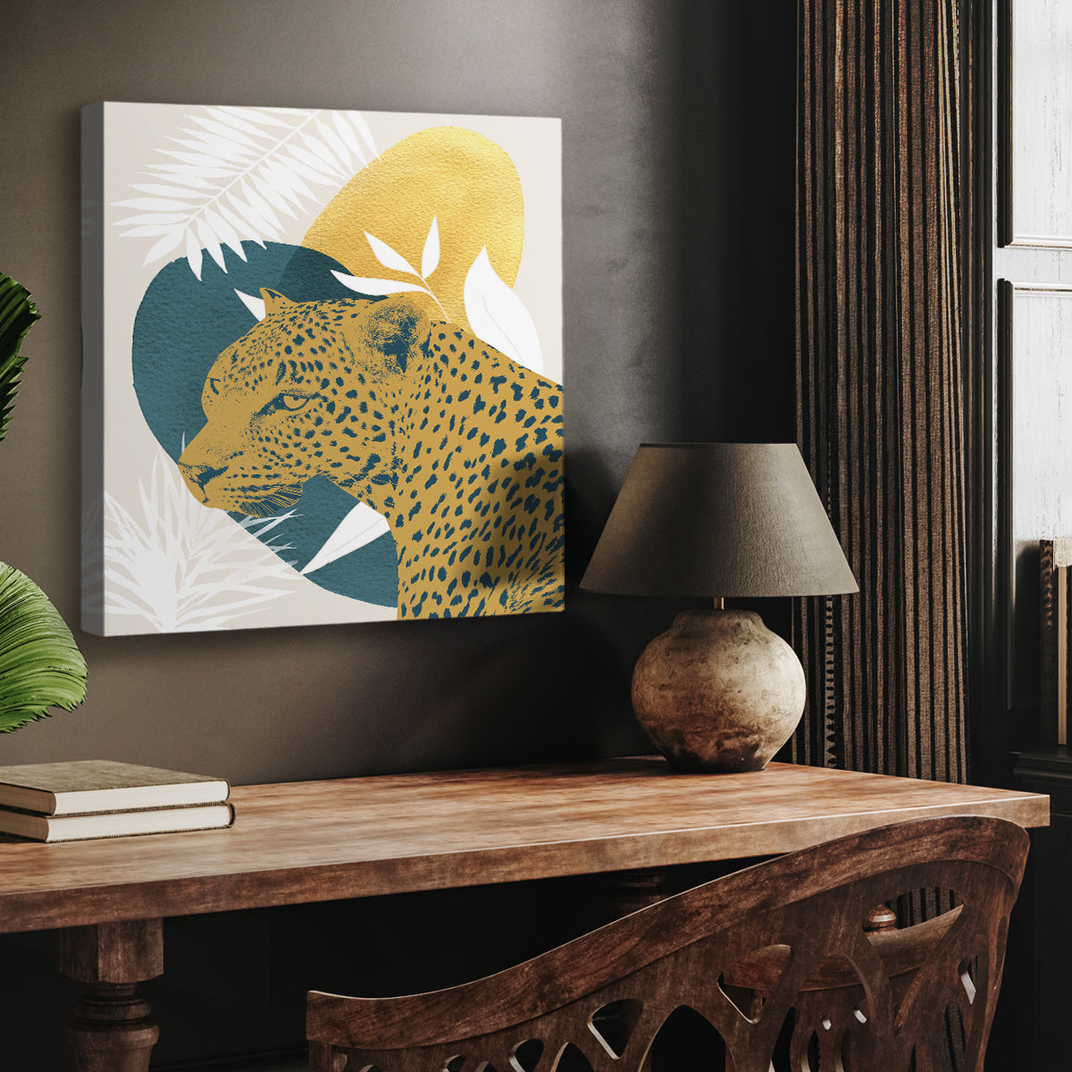 Jungle Cat II - Canvas Art Print