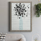 Bouquet of Black & White - Premium Canvas Framed in Barnwood - Ready to Hang