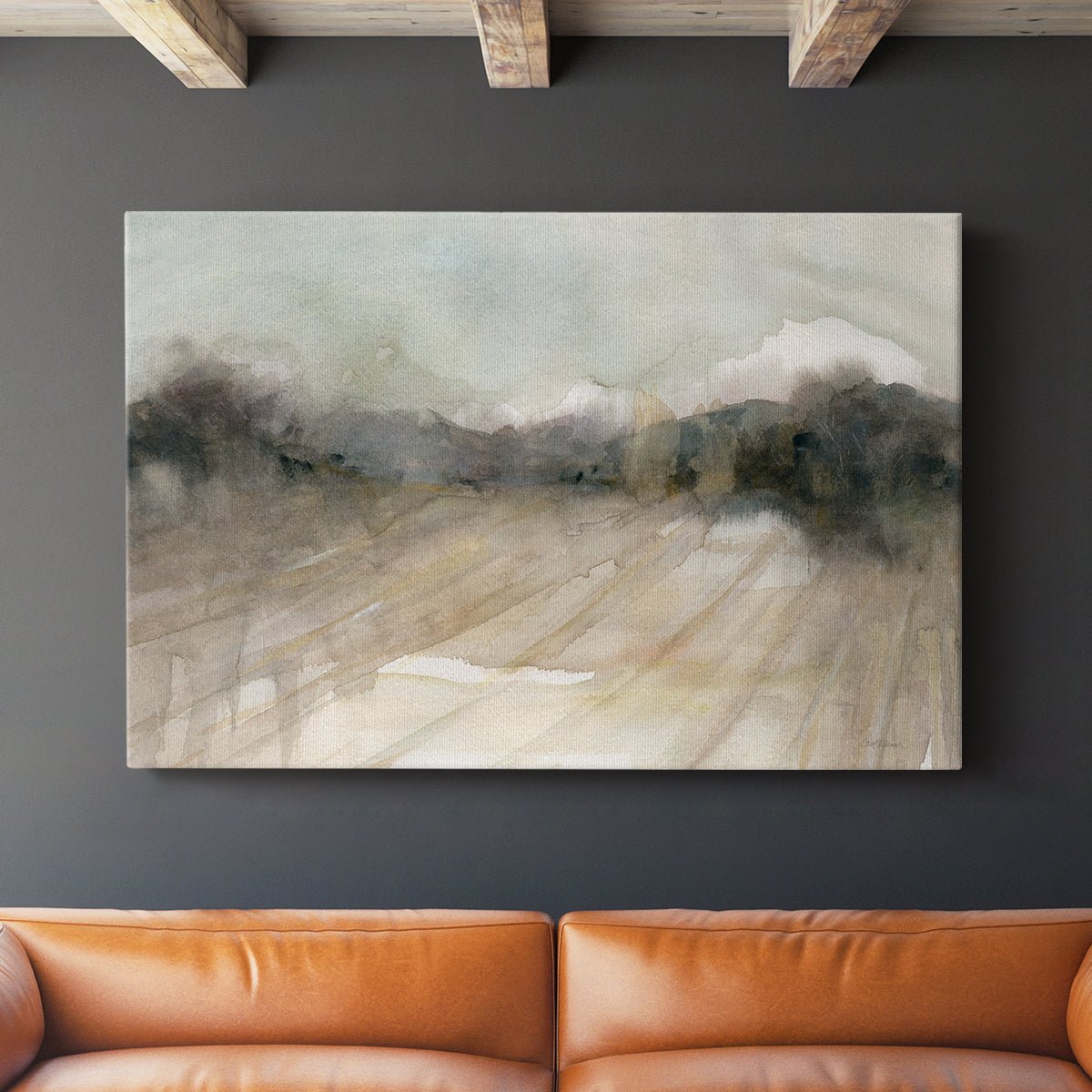 Abstract Field - Canvas Art Print