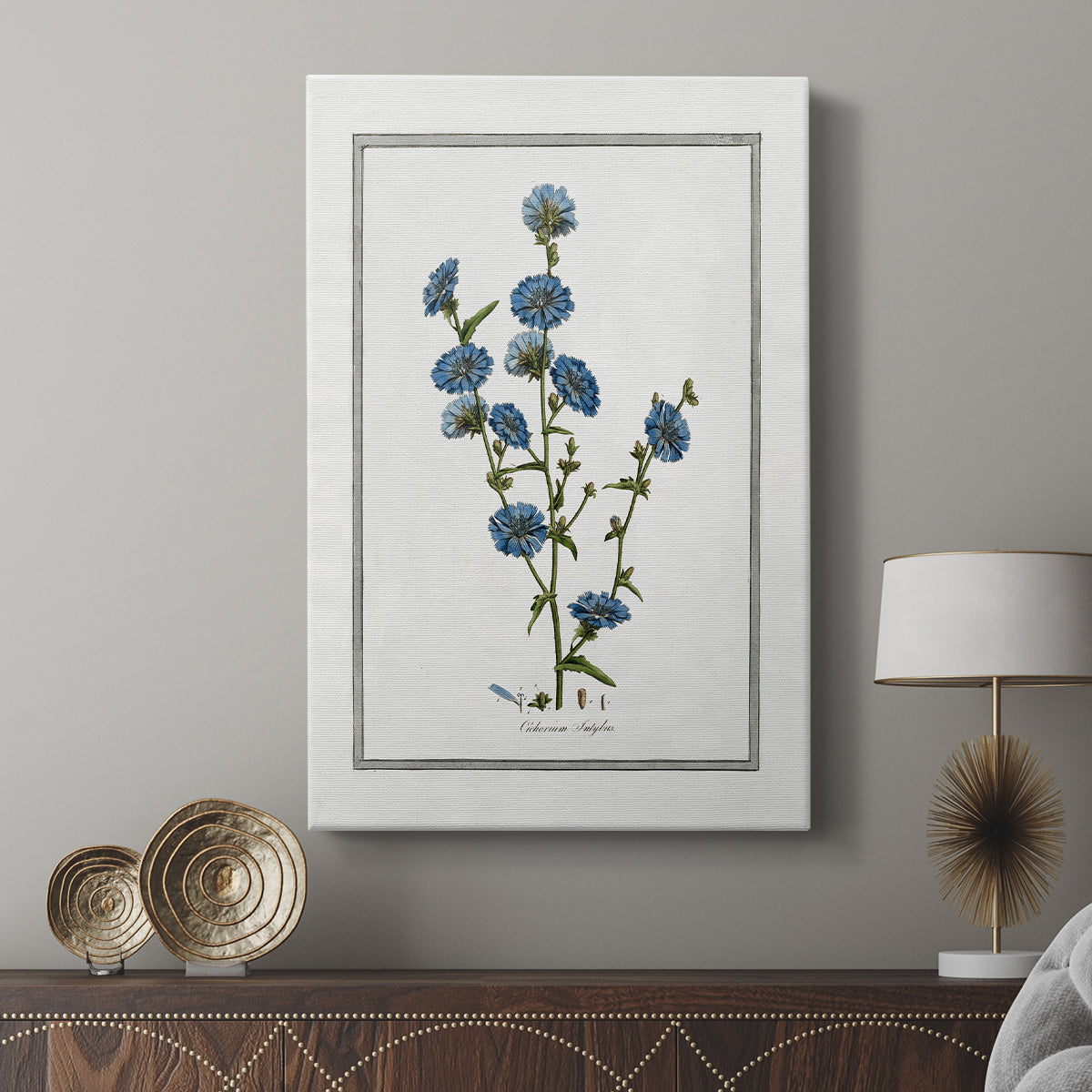 Soft Botanical I - Canvas Art Print