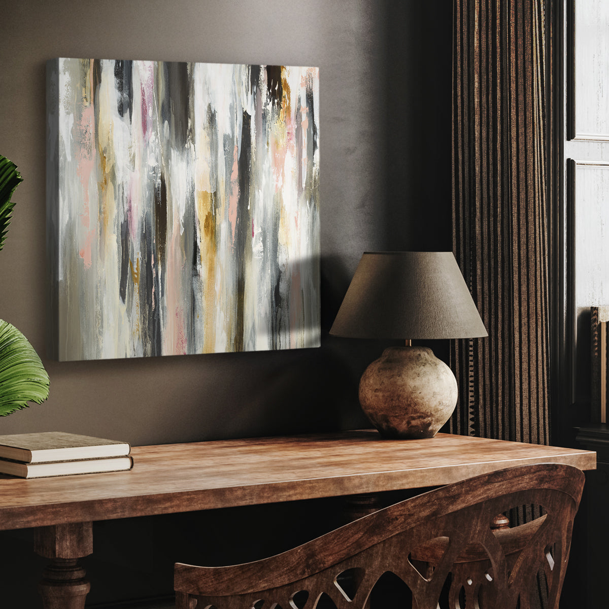 Color Ripple II - Canvas Art Print
