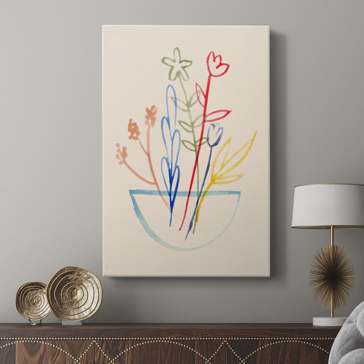 Fun Bunch II - Canvas Art Print