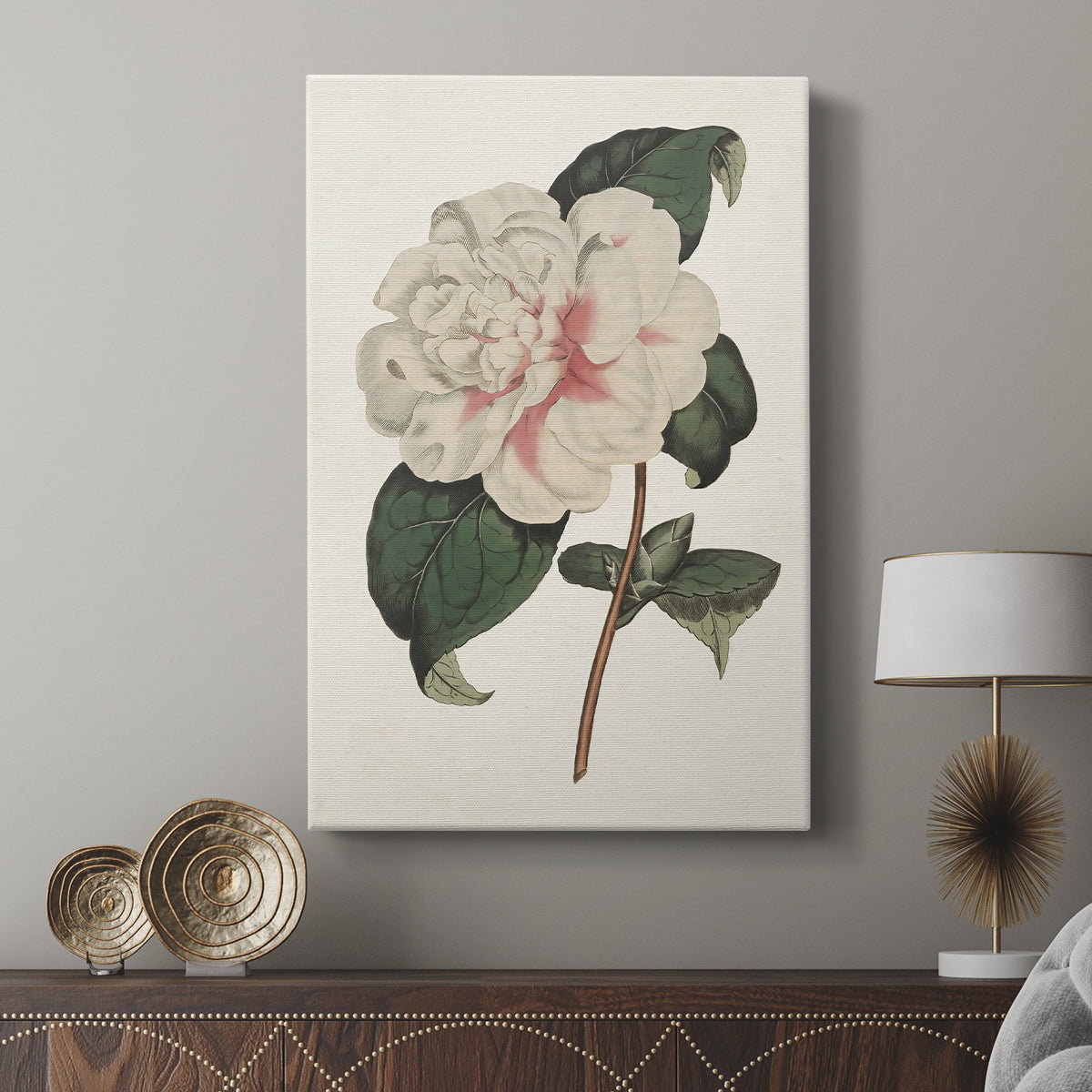 Pink Floral Mix VIII - Canvas Art Print