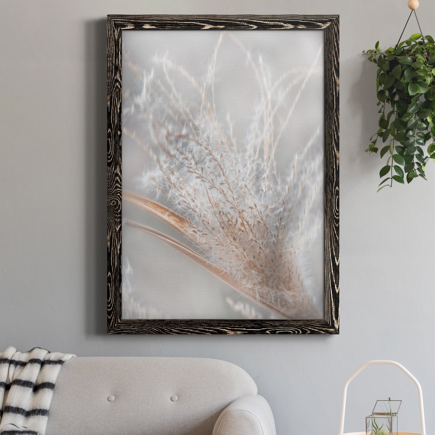 Summer Wisps II - Premium Canvas Framed in Barnwood - Ready to Hang