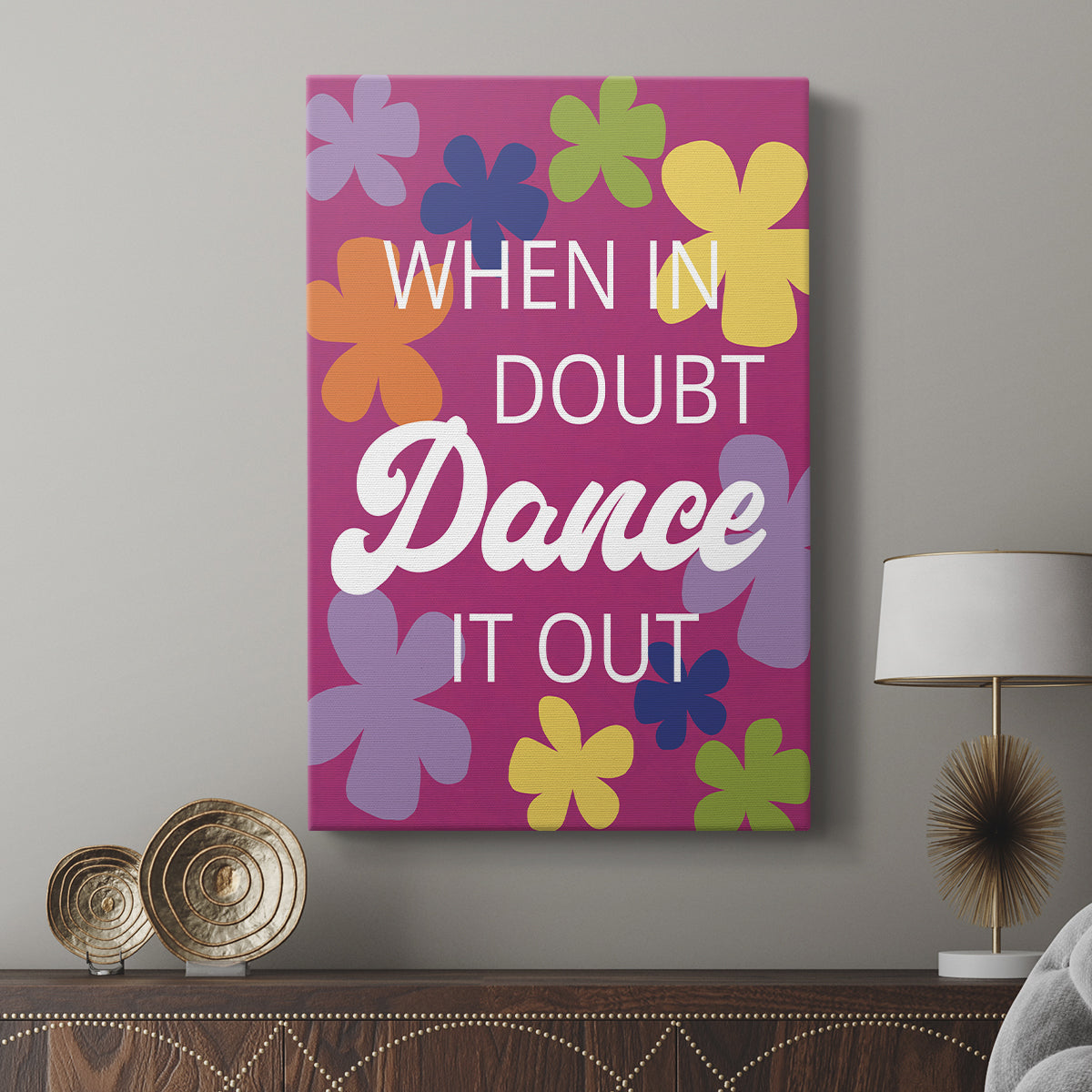Dance It Out - Canvas Art Print