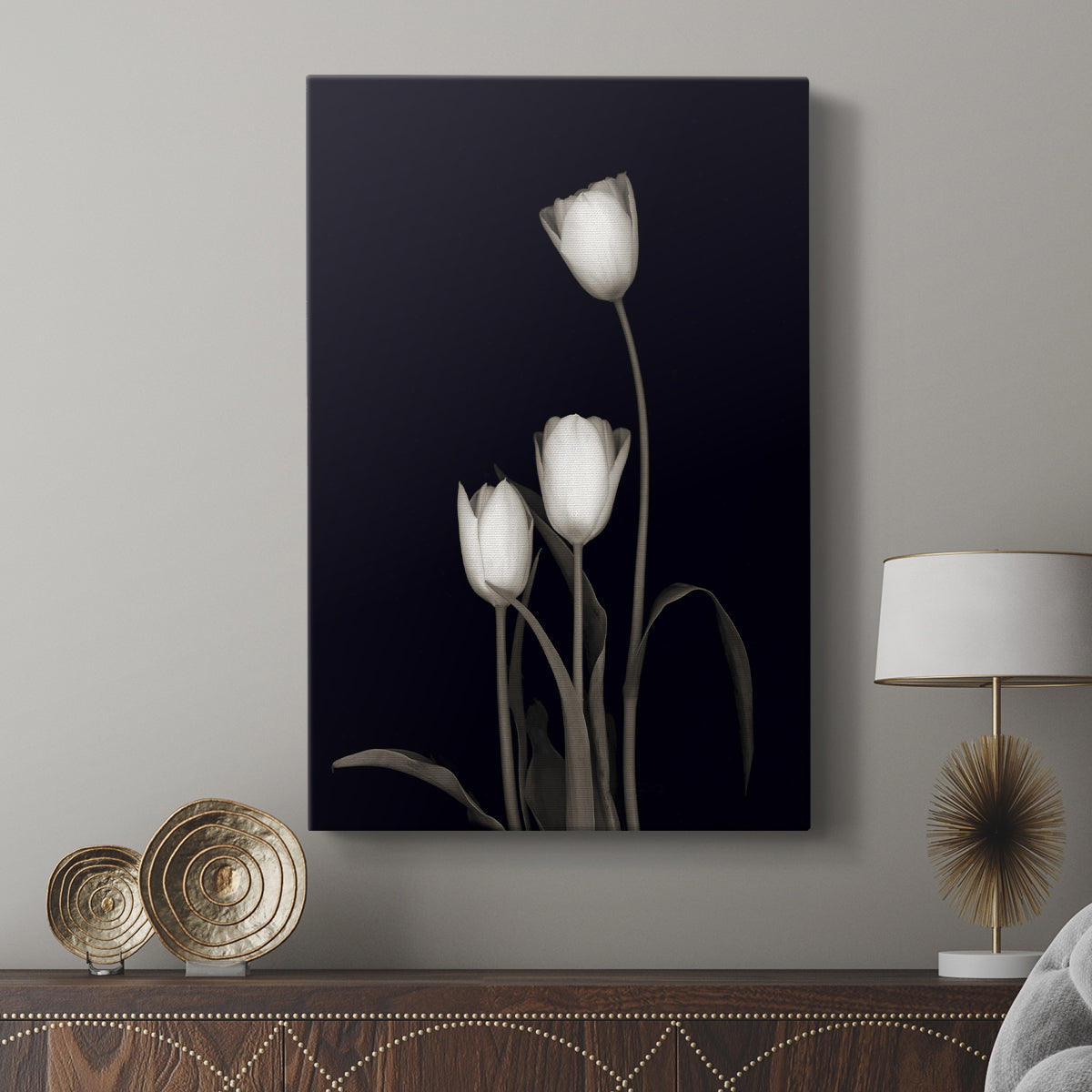 Tulip Pose III - Canvas Art Print