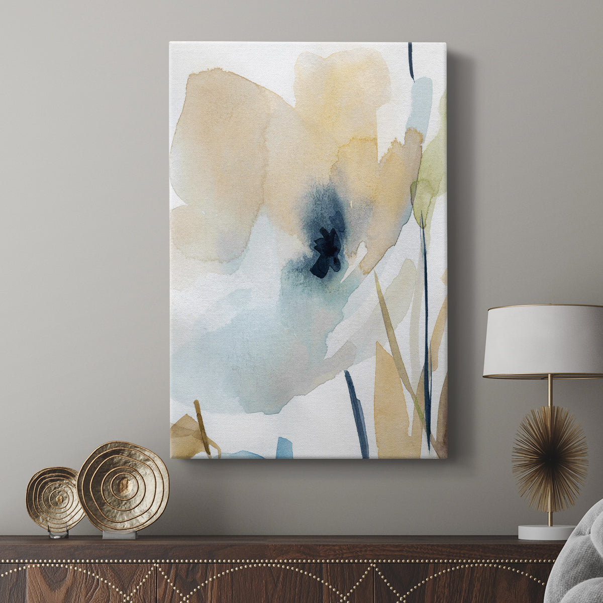 Blooming Wash II - Canvas Art Print