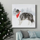 Christmas Cats and Dogs IV-Premium Gallery Wrapped Canvas - Ready to Hang