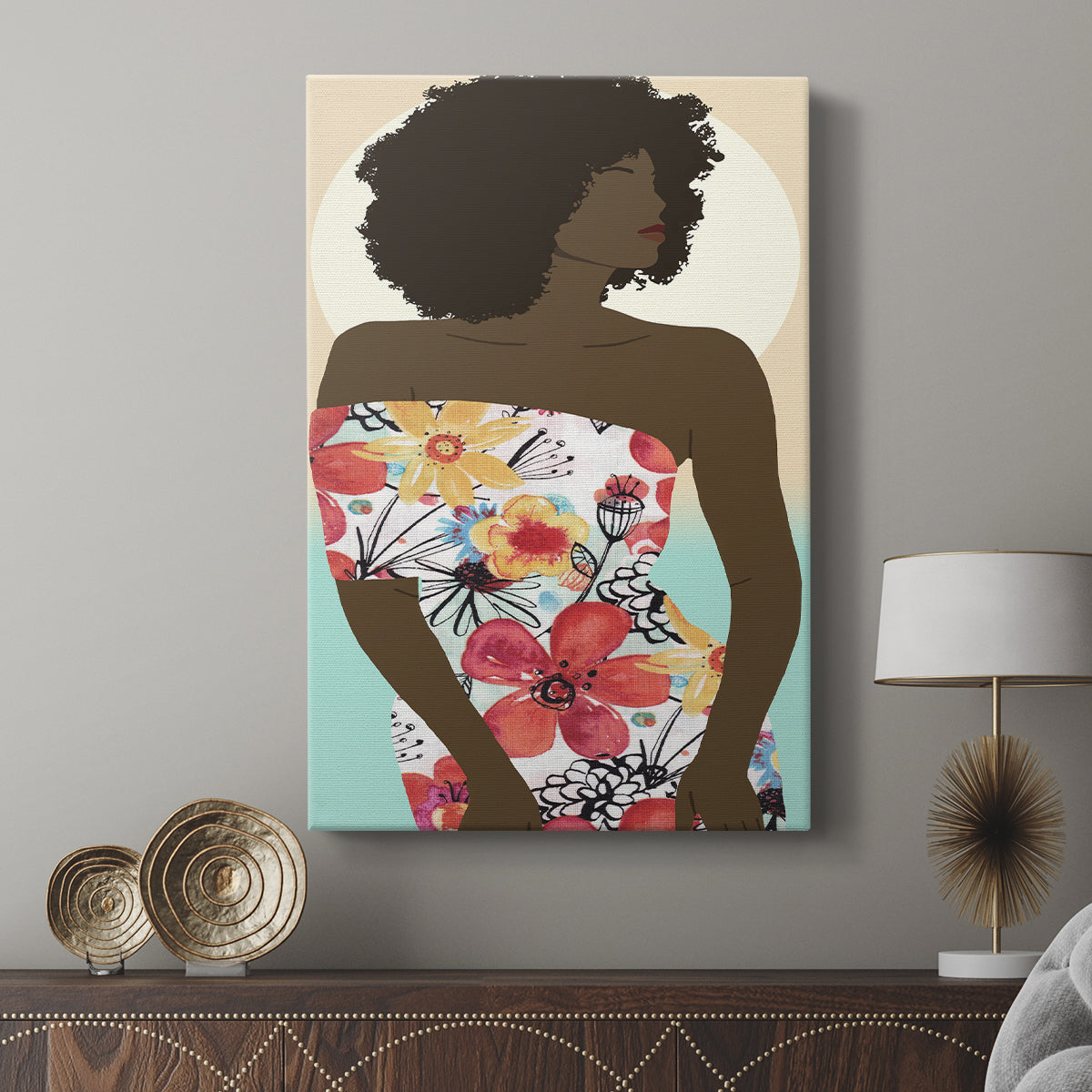 You Go Woman II - Canvas Art Print