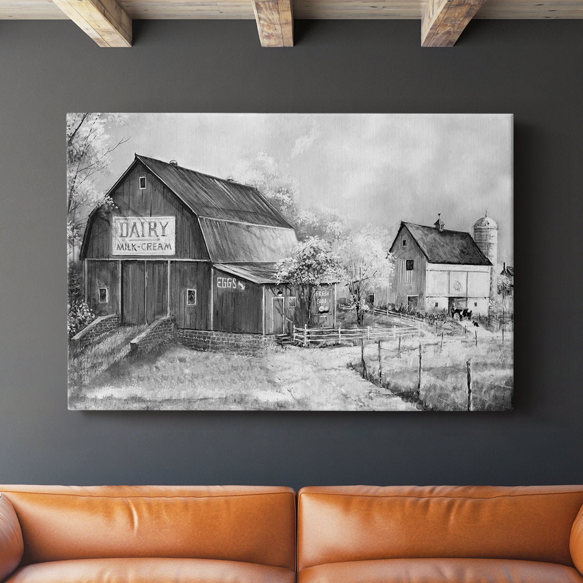 Day at the Farm - Canvas Art Print