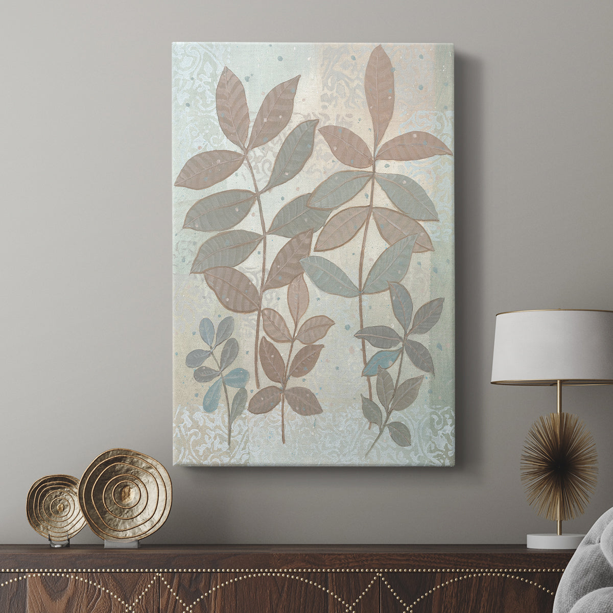 Leaf Cluster II - Canvas Art Print