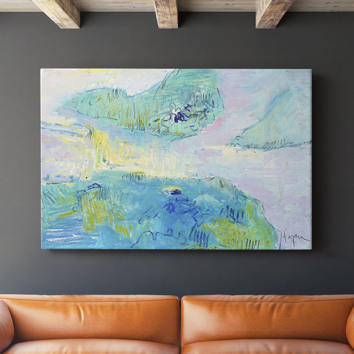 Smooth Sailing in the Heartland - Canvas Art Print