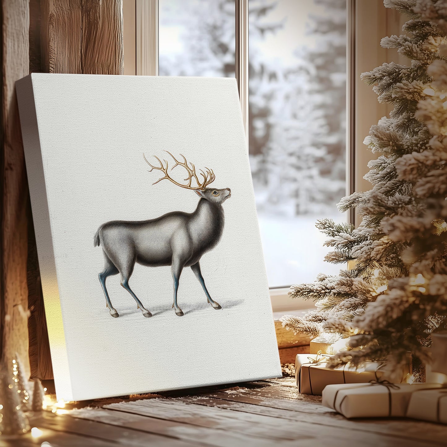 Silver Blessing - Canvas Art Print