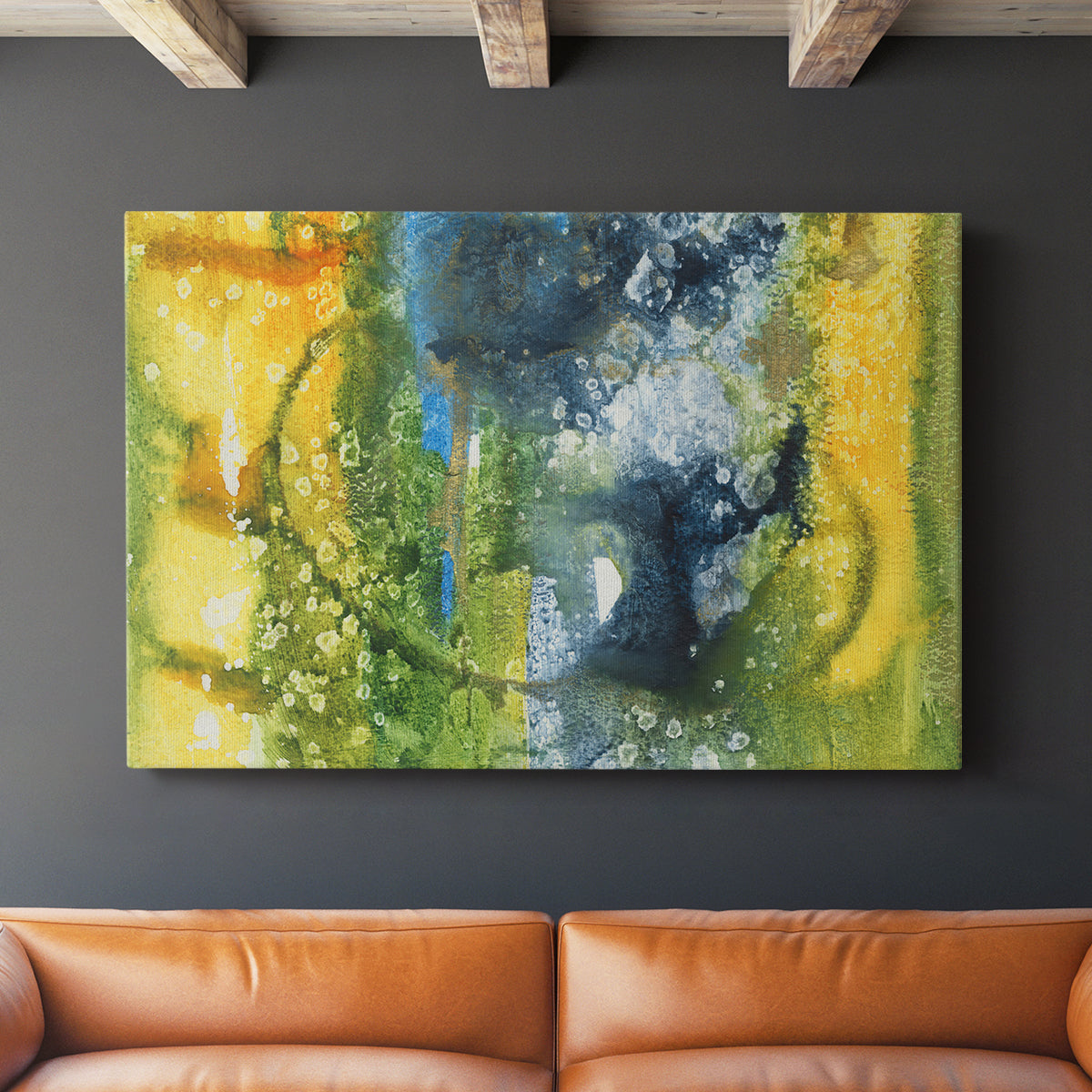 Aquatic Energy III - Canvas Art Print