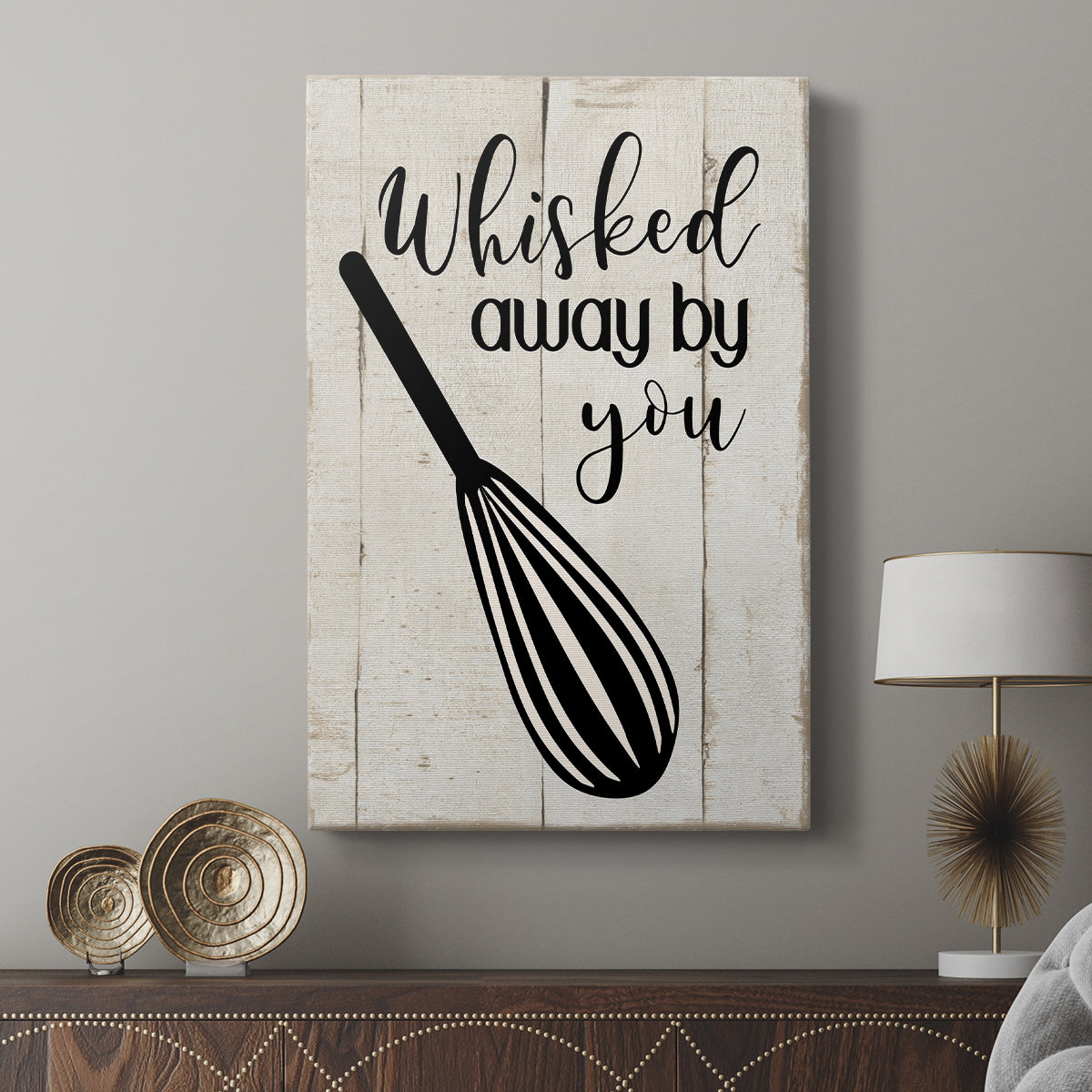 Whisked Away - Canvas Art Print