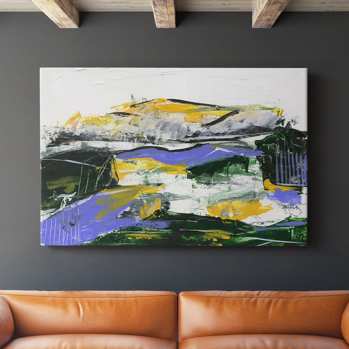 Silent Mountain I - Canvas Art Print