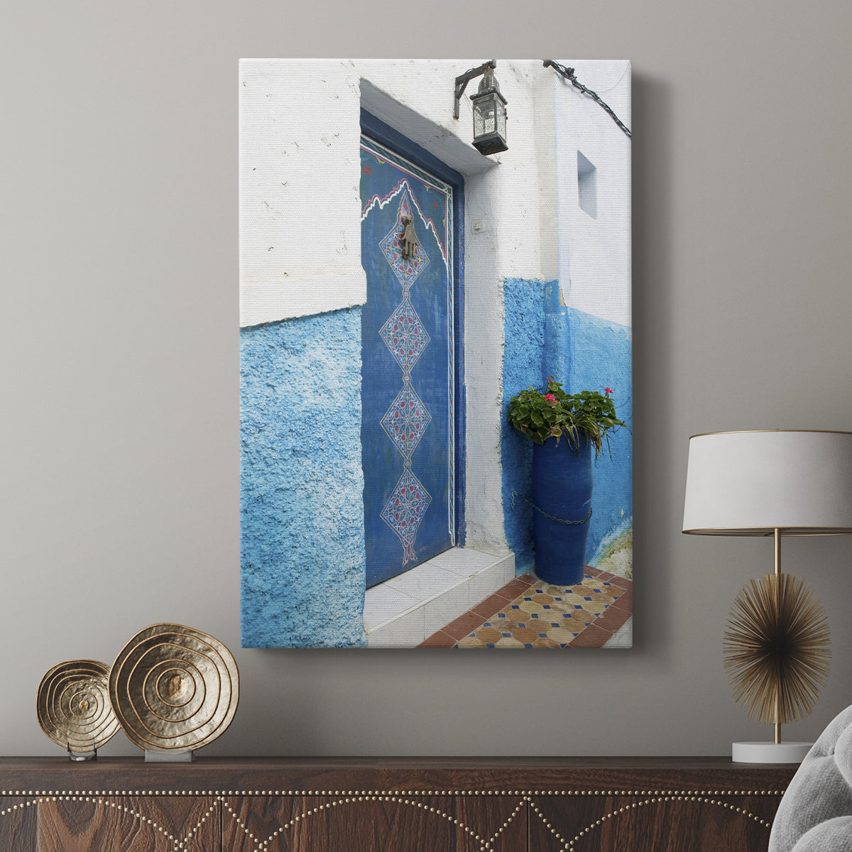 Morocco Door - Canvas Art Print