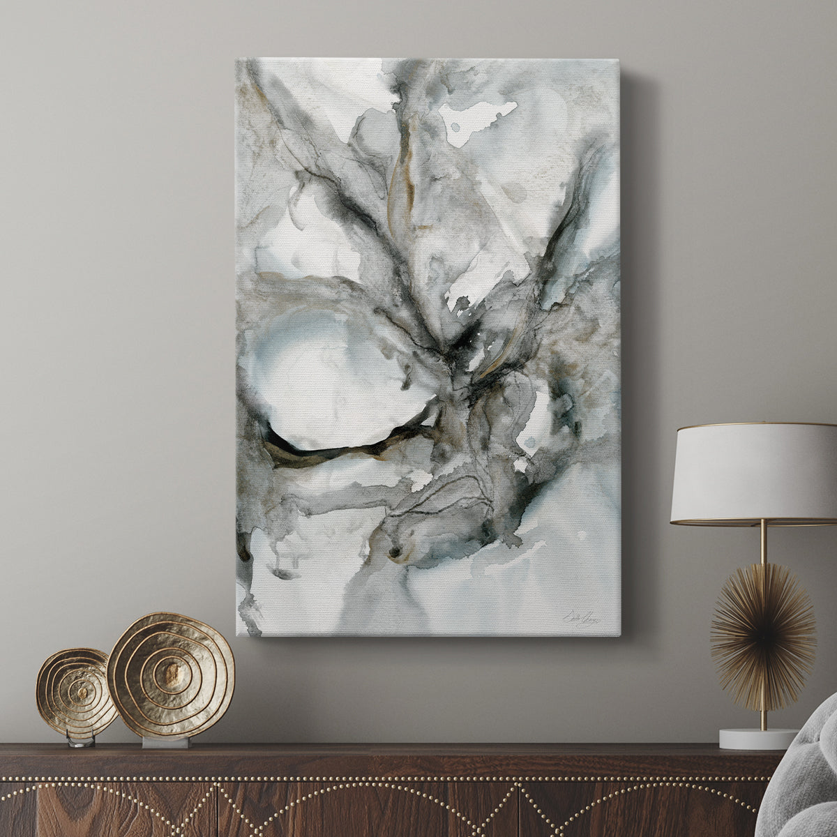 Marble Harmony - Canvas Art Print
