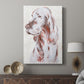 Sitting Dog III - Canvas Art Print