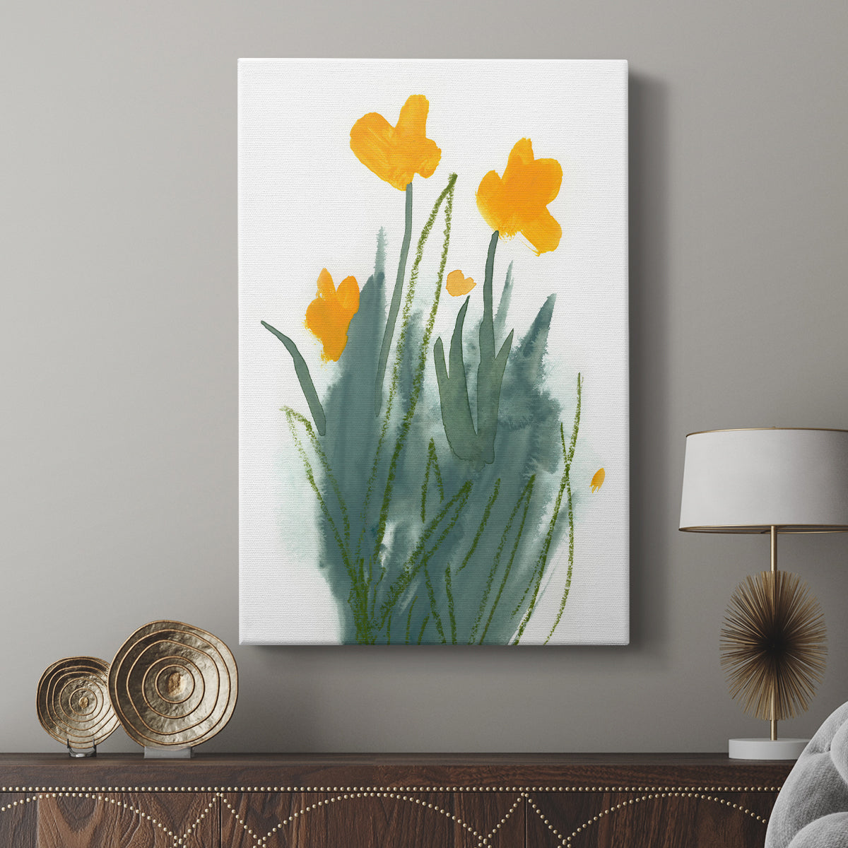Daffodil Bunch I - Canvas Art Print