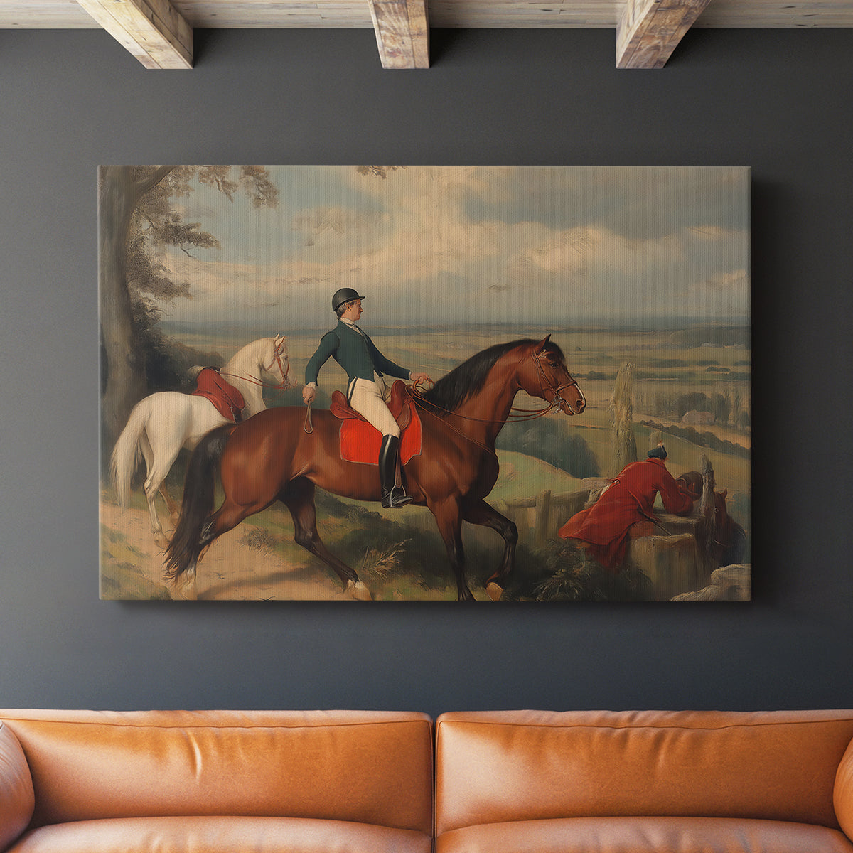 Vintage Hunt LXXXII - Canvas Art Print