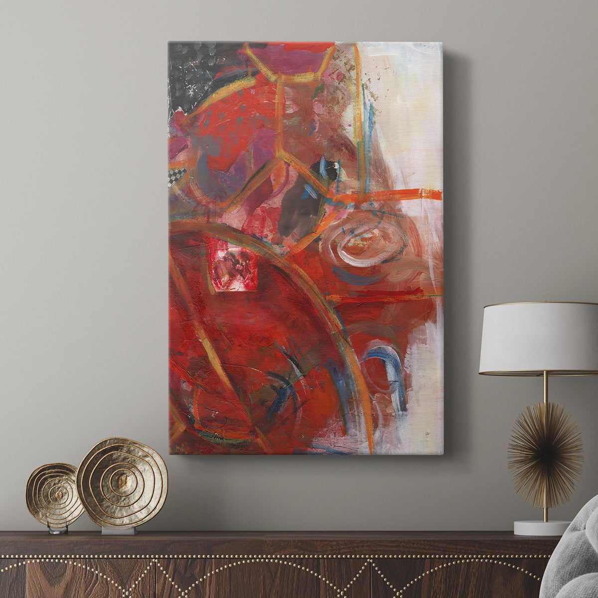 City Life I - Canvas Art Print