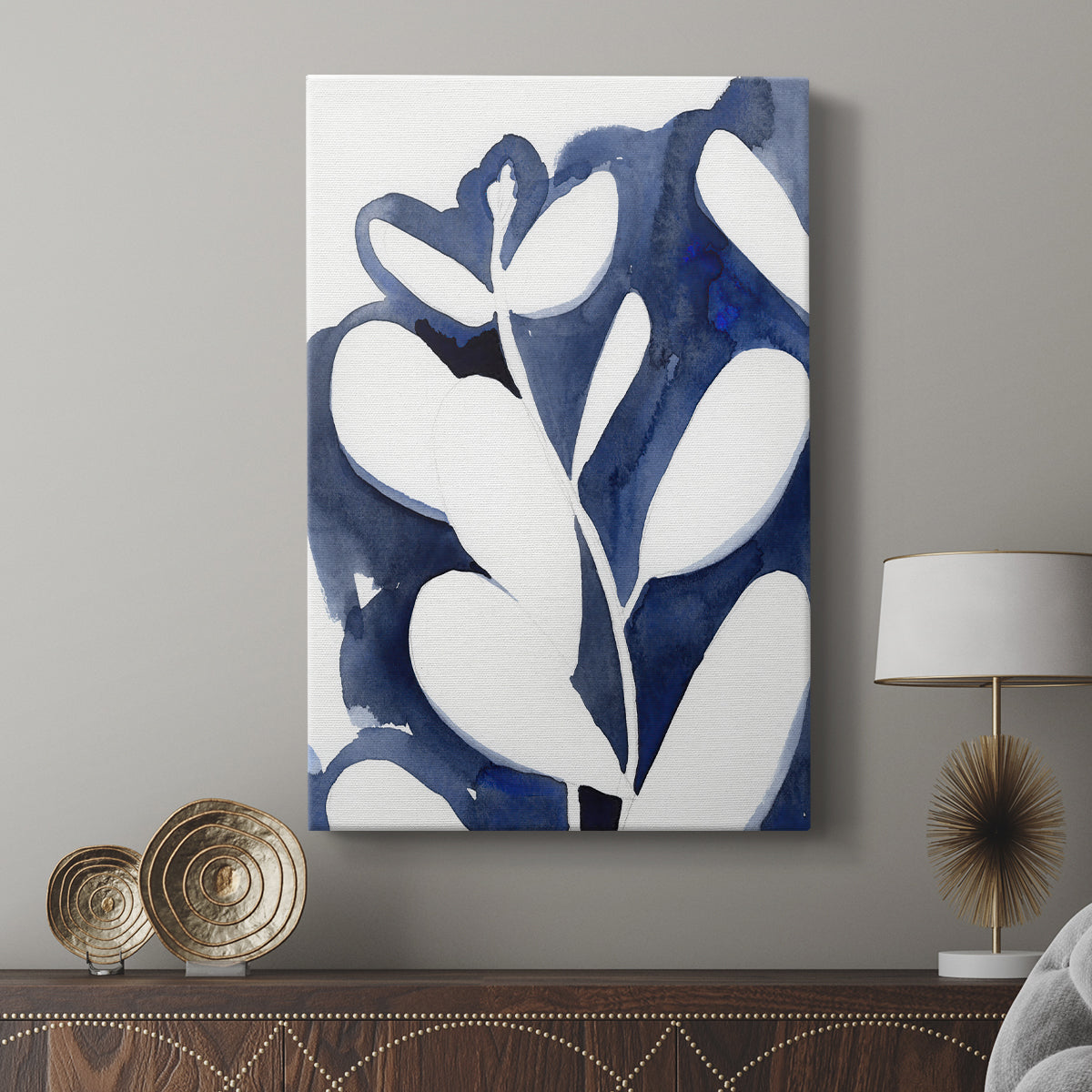 Blue Eucalyptus II - Canvas Art Print
