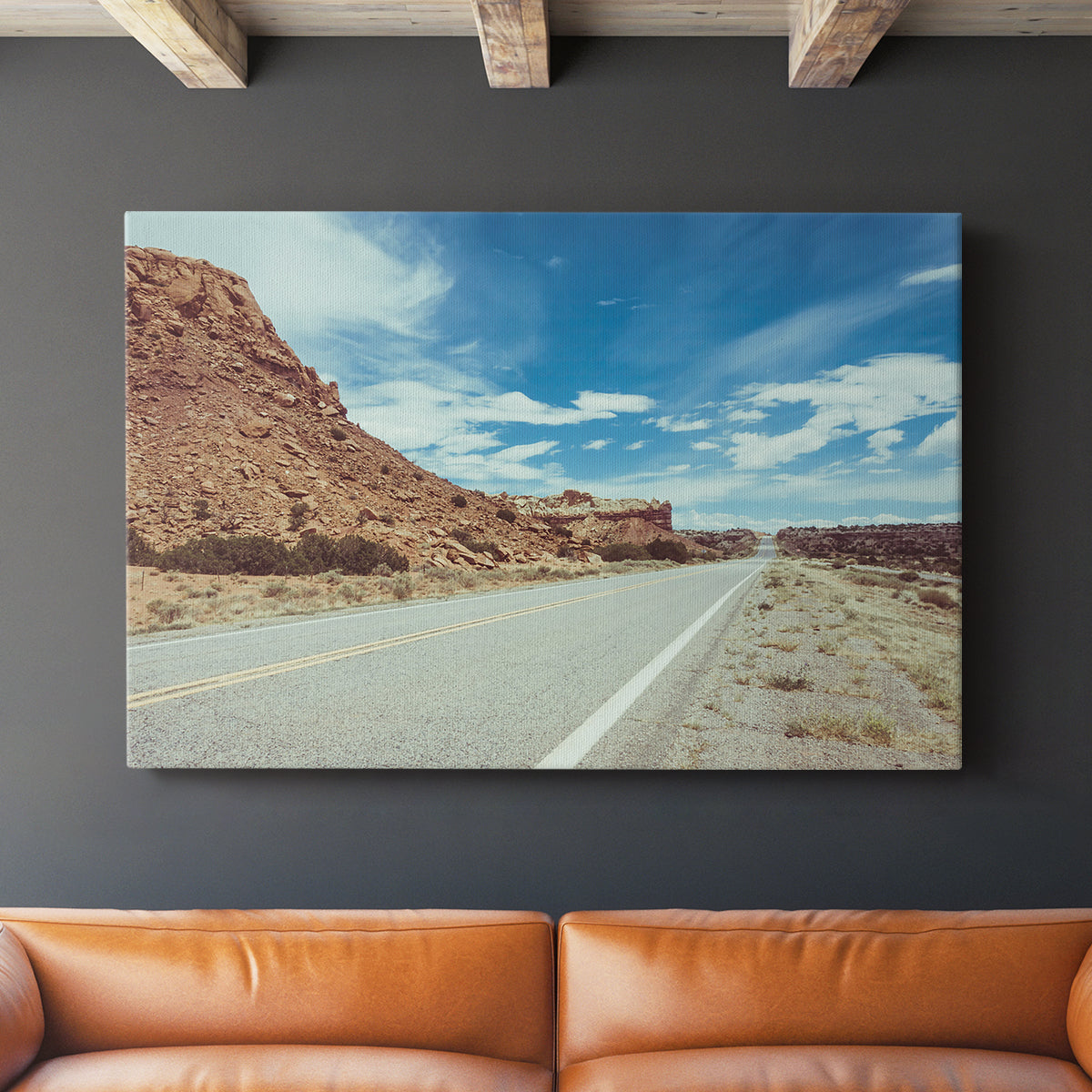 New Mexico Drive II - Canvas Art Print