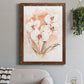 White and Coral Orchid I - Premium Canvas Framed in Barnwood - Ready to Hang