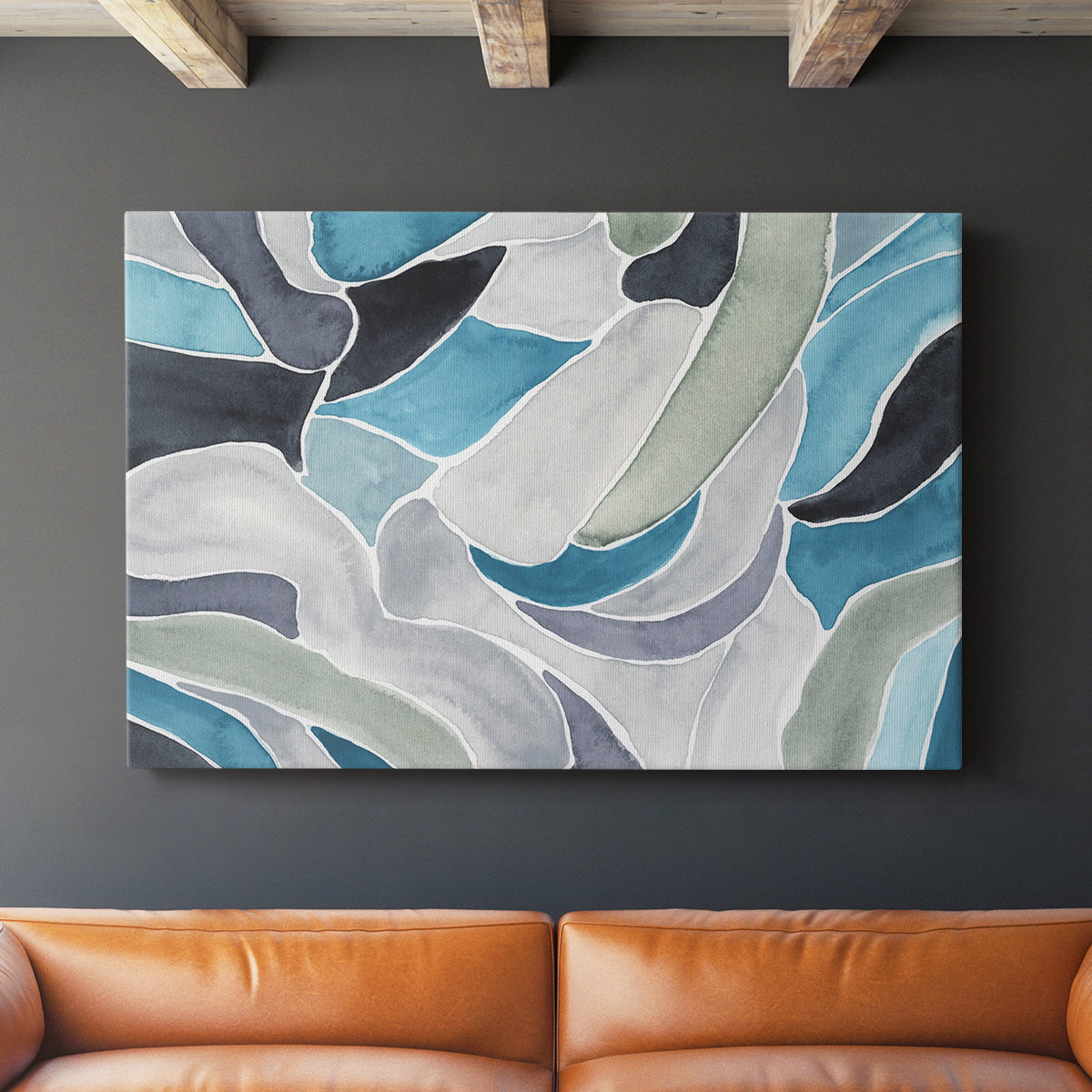 Subtle Billows I - Canvas Art Print