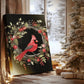 Warm Lantern Nativity at Eve - Canvas Art Print