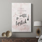 Outfit and Lipstick - Canvas Art Print
