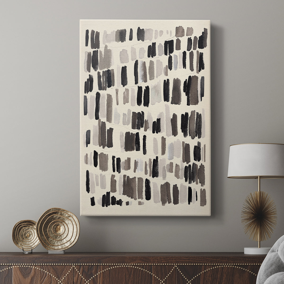 Chalk and Flint I - Canvas Art Print