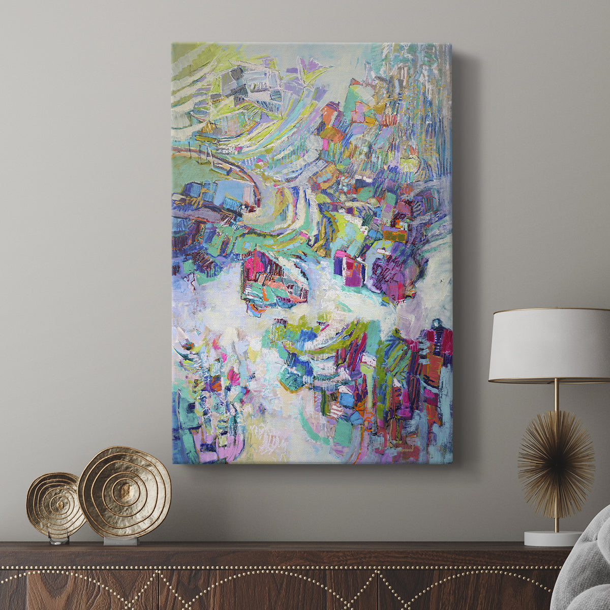 Gathering up the Goddess II - Canvas Art Print