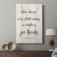 Rejoice Always - Canvas Art Print