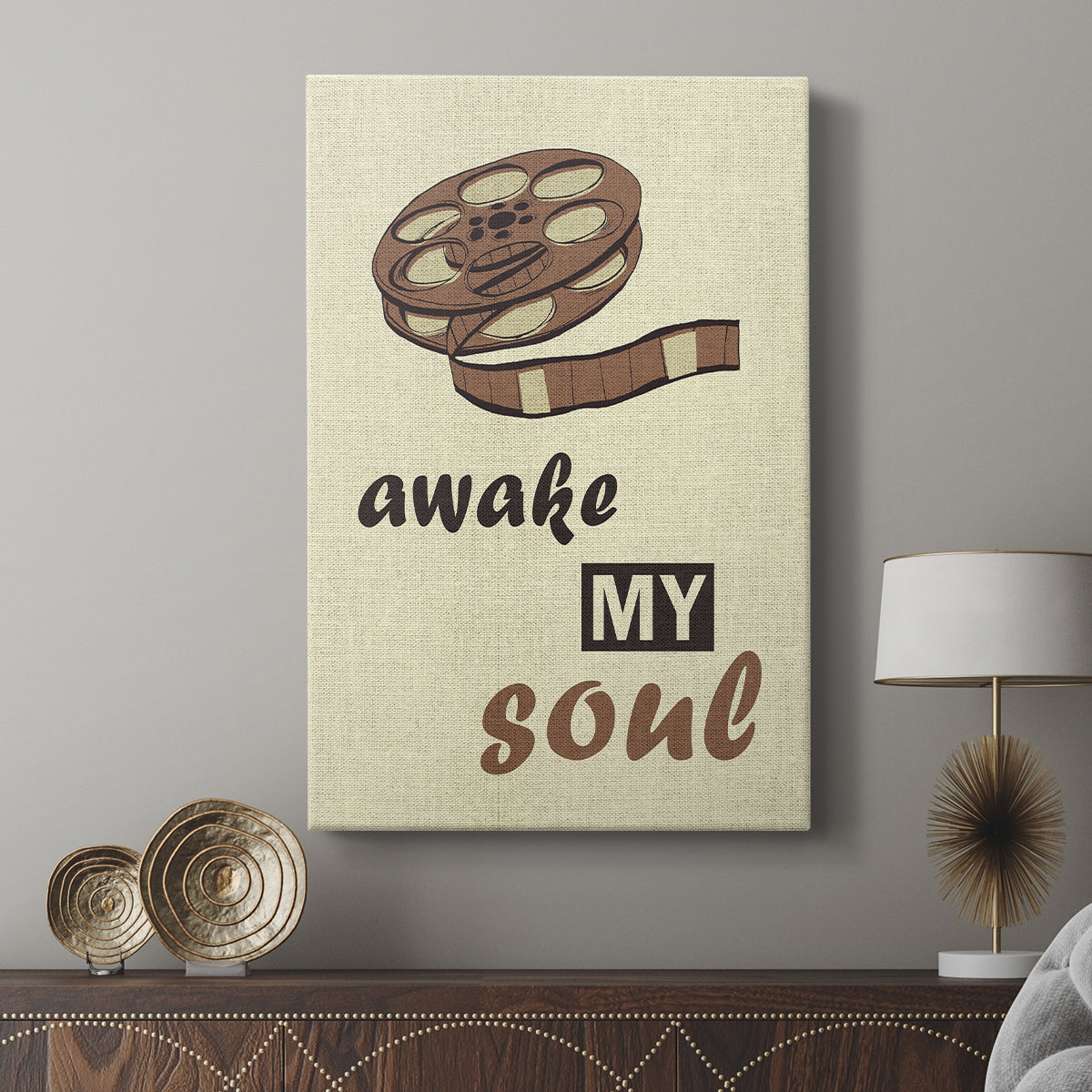 Movie Time II - Canvas Art Print