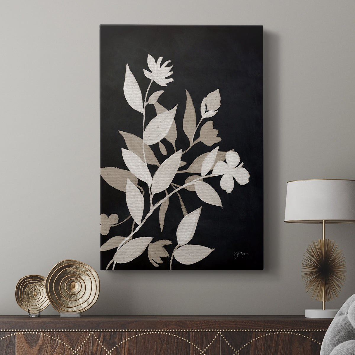 Midnight Silhouette I - Canvas Art Print