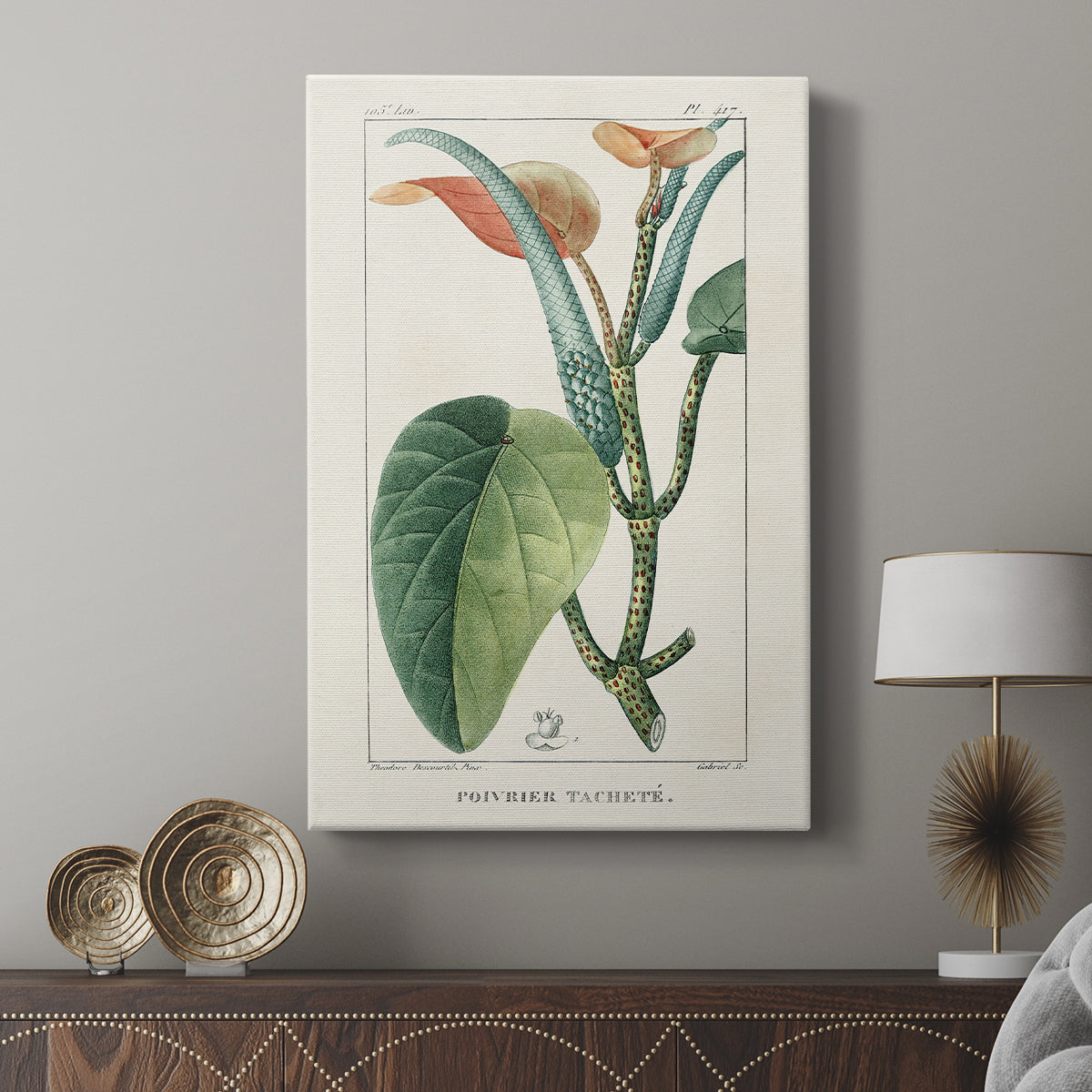 Turpin Tropical Botanicals II - Canvas Art Print